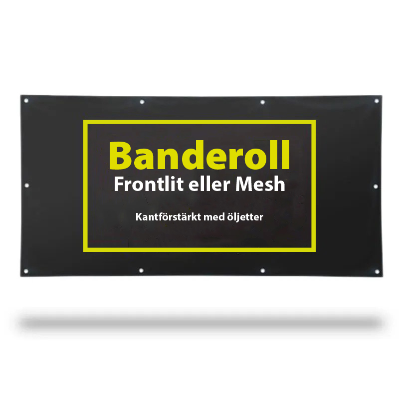 PVC banner – Bannere