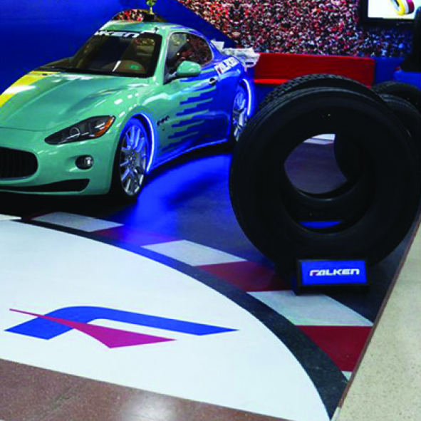 Eventmatte PVC – Møbler & profilering