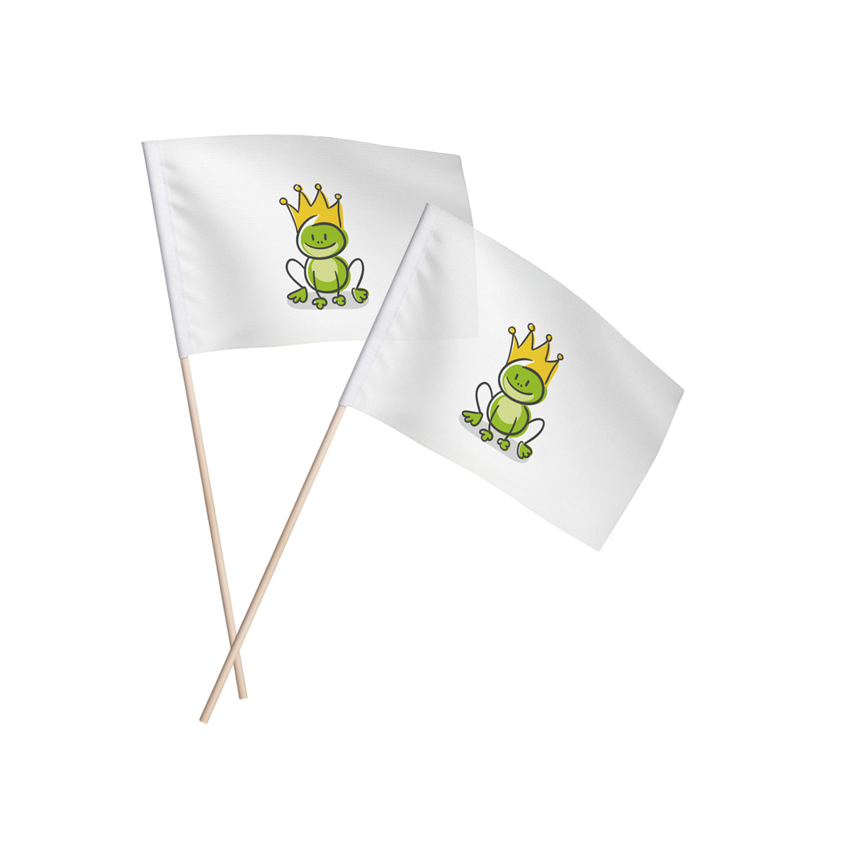 Håndflagg tekstil (rPET) – Flagg